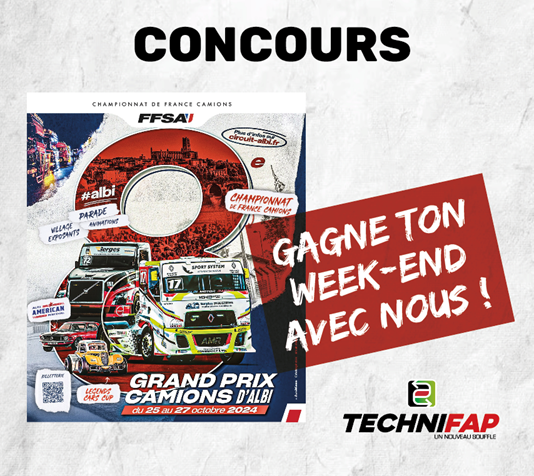 Jeu Concours GP Camions Albi 2024